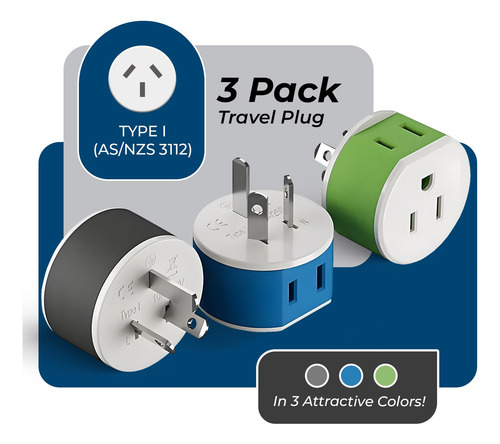 Adaptador De Enchufe Orei Australia, Nueva Zelanda, China Ti