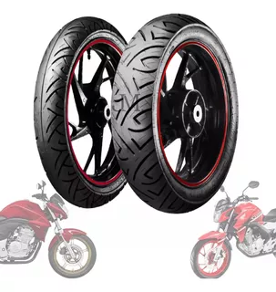 Par Pneu Twister 250 Traseiro 140/70-17 Dianteiro 110/70-17