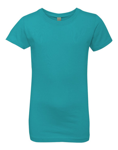 Next Level Camiseta Princesa Para Niña (tahiti Blue) (xl)