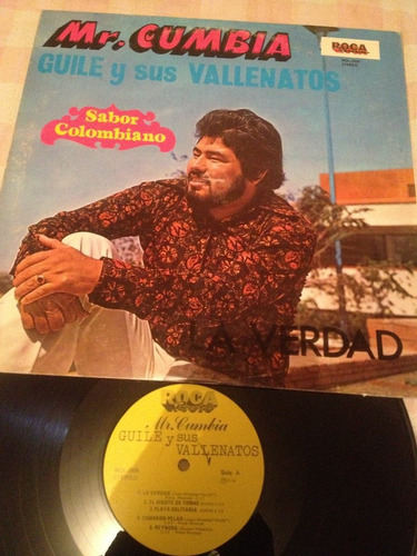 Guile Y Sus Vallenatos Mr. Cumbia Disco De Vinil Importado 