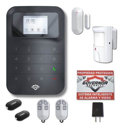 Alarma Inalámbrica Wifi Celular Governor Kit2n Comercio