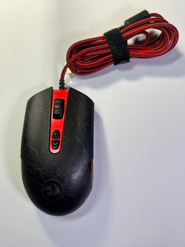 Mouse Gamer Redragon Lavawolf M701 3500dpi Luminoso Led Negro (Usado)