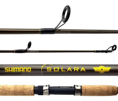 Caña Pesca Spinning Shimano Solara Medium Heavy 2piezas 1.97