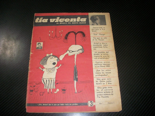 Revista Tia Vicenta Num. 2 - Año 1957 Y Landru Fallecimiento