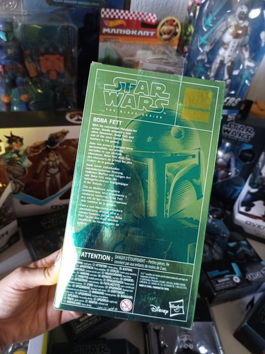 Star Wars The Black Series, Boba Fett Carbonized (Usado)
