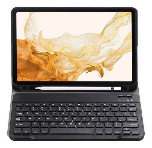 2pcs Teclado+ Funda Tablet For Galaxy Tab A8/s8