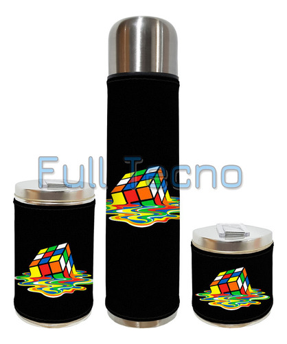 Set Matero 3 Piezas Aty Cubo Rubik Excelente Calidad