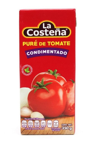 La Costeña Puré De Tomate Brick 350 Gr