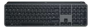 Teclado Logitech Mx Keys S Inalambrico Iluminado Bluetooth Color del teclado Grafito
