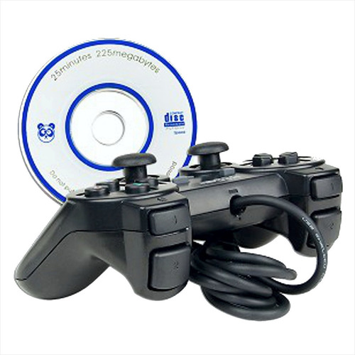 Imagen 4 de 6 de Control De Juegos Gamepad Usb · Dual Shock Análogo / Digital