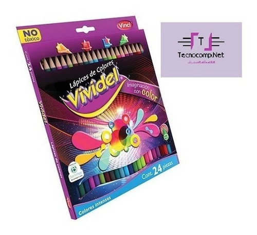 Colores Vividel 24pz