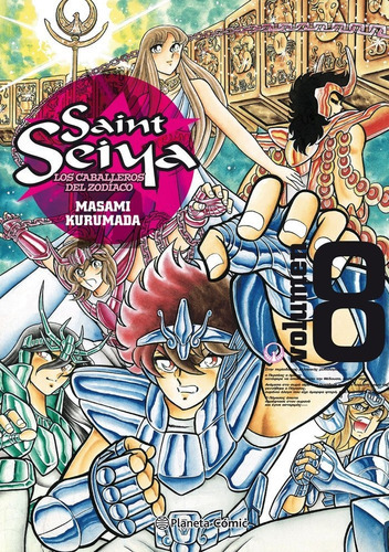 Saint Seiya Nãâº 08/22, De Kurumada, Masami. Editorial Planeta Cómic, Tapa Blanda En Español