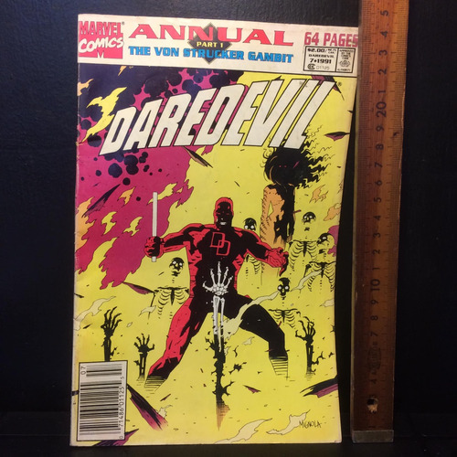 Daredevil The Von Strucker Gambit Marvel Cómics Año 1991 