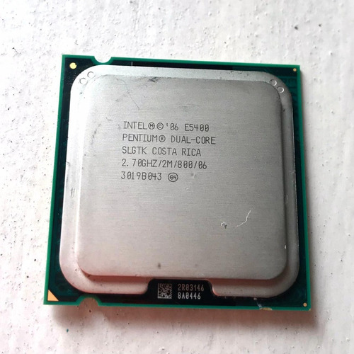 Processador Intel Pentium Dual Core E5400 Slgtk (1236)