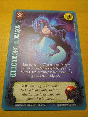 Willowrong El Dragón. Carta Myl. Salo