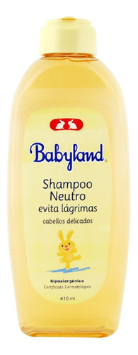 Babyland Shampoo Neutro Cabellos Delicados 410ml