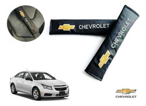 Par Almohadillas Cubre Cinturon Chevrolet Cruze 2013