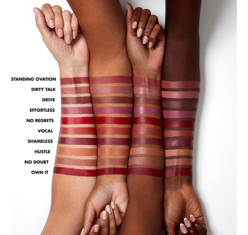 Lápiz Labial Satinado E.l.f. O Face, Ricamente Pigmentado, E