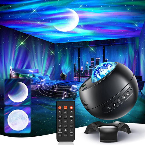 Proyector De Estrellas Y Luces De Galaxia Bluetooth