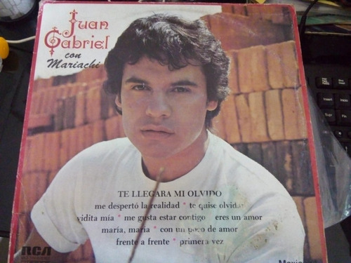 Juan Gabriel Con Mariachi Disco Lp Año-1978