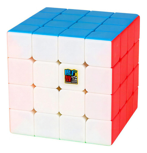 4x4x4 Moyu Meilong Cubo Básico Velocidad Tipo  Cubo Mágico Color De La Estructura Stickerless