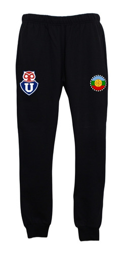 Pantalón Buzo Universidad De Chile Logo Mapuche Algodón