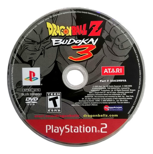 Dragon Ball Z Budokai 3 Ps2 (Reacondicionado)