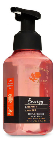 Jabón De Espuma Suave Bath & Body Works Energy 259 Ml