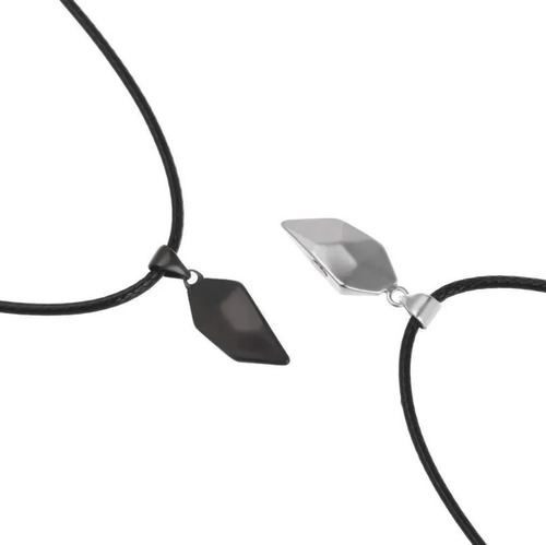 Imagen 4 de 4 de Collar Pareja Corazón Y Pulseras Regalo Novios San Valentín