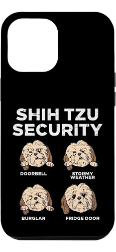 iPhone 12 Pro Max Shih Tzu Seguridad Divertido Animal Animal