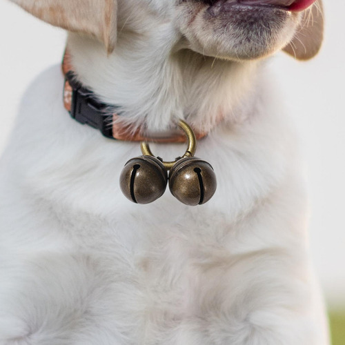 Collar Con Cascabeles Para Mascotas, Cascabeles De Latón