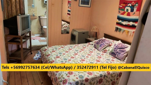 Imagen 12 de 15 de El Quisco Arriendo Casa 7 Pax Y Cabaña 4 Pax 3 Cuadras Playa