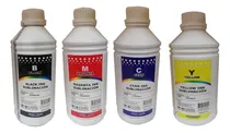 Comprar 4 Tintas De Litro Sublimacion Para Impresoras Epson Brother 