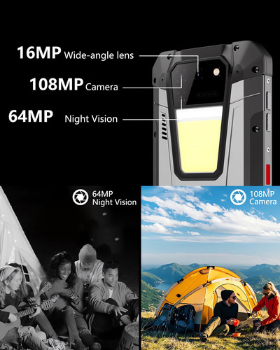 Unihertz Tank 2 - Celular Con Proyector Láser Mini Lumenes