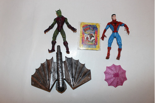 2000 Spider-man & Green Goblin Toybiz Greatest Moments Toy B