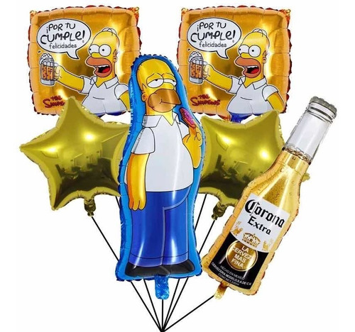 Globo Metálico Cerveza Duff