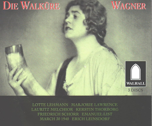 Wagner - La Valquiria - Lehmann Leinsdorf - 3 Cds.