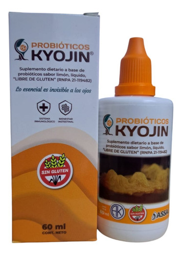 Probiotico Kyojin Sabor Limón X60 Ml Limón