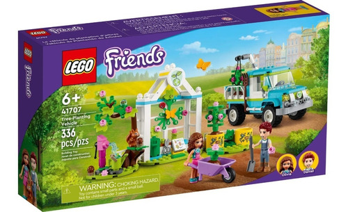 Lego De Menina Friends Veículo Plantação De Árvores 336 Pçs