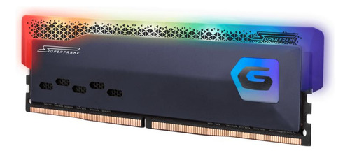 Memória Ddr4 Superframe Rgb, 8gb, 3200mhz, Gray