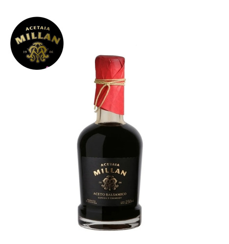 Aceto Balsamico Millan 250 Cc  Nuevo Envase!!