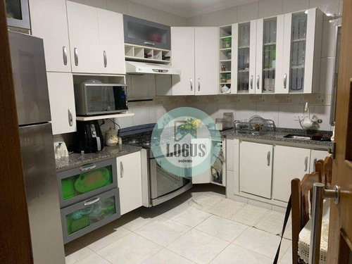 Imagem 6 de 11 de Sobrado Bem Distribuído Com 230m² Composto Por 3 Dormitórios Sendo 1 Suíte, À Venda Por R$ 750.000,00 - Vila Curuçá. Santo André/sp - So0433