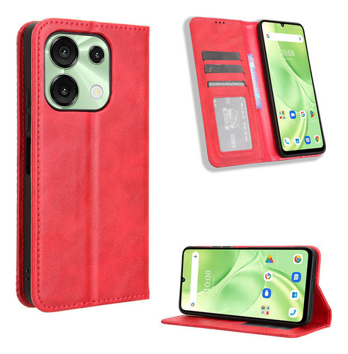 B Funda Para Umidigi G9a T Note 90c Adsorbible Cuero Vaina