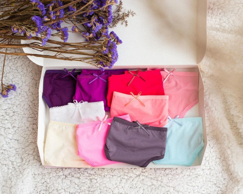 Tanga Básicas Para Mujer Pack 10