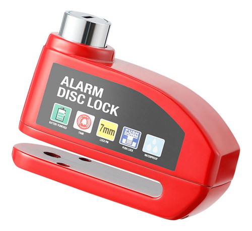 De Disco Con Alarma Genérica Con Piezas Clave Para Rojo