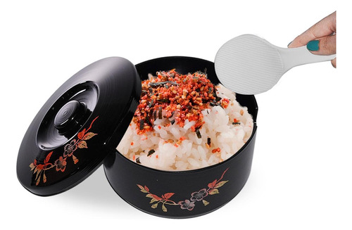 Pote Para Arroz - Servir Gohan Arroz Japones Ohitsu Flor