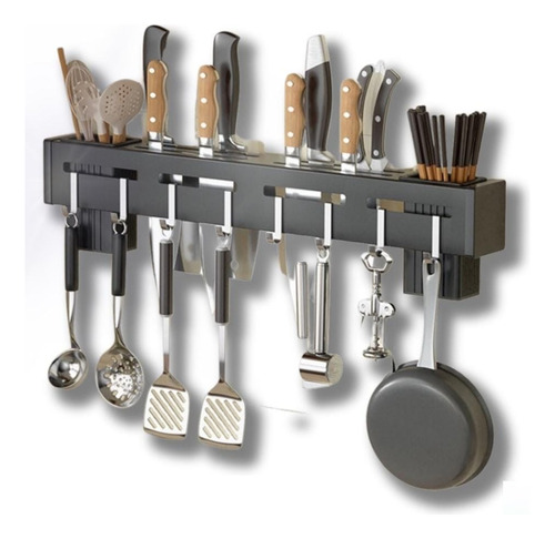 Estante Organizador De Cocina Cuchillos Utensilios 50cm