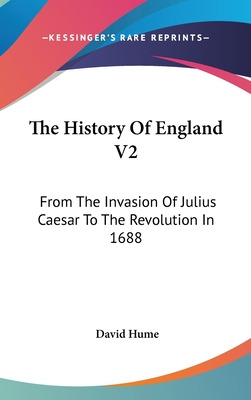 Libro The History Of England V2: From The Invasion Of Jul...