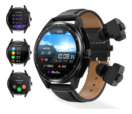 Reloj Inteligente Hombres Smart Watch Audifonos Llamada W