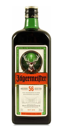 Aperitivo Jägermeister 1750ml Licor De Hierbas Botellon